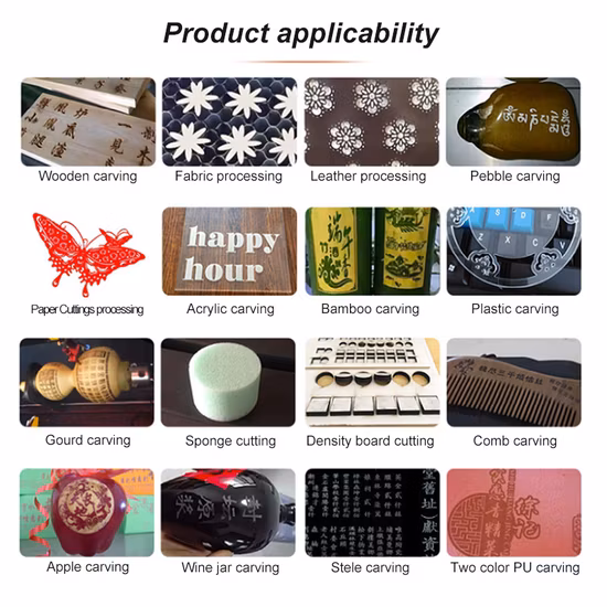 Machine de découpe de gravure au laser CO2 mixte acrylique bois pour acier inoxydable acier au carbone métal et contreplaqué non métallique avec contrôle Rd6445g