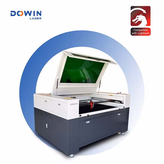 Machine de découpe et gravure laser CNC CO2, fournisseur d'usine, pour contreplaqué acrylique, cuir, papier, gravure de logo avec métaux mélangés et non