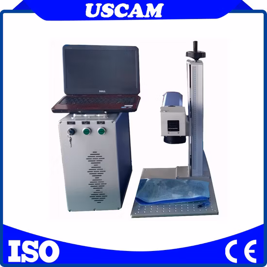 Machine de gravure de marquage de code Qr au laser CNC à fibre de marqueur intelligent